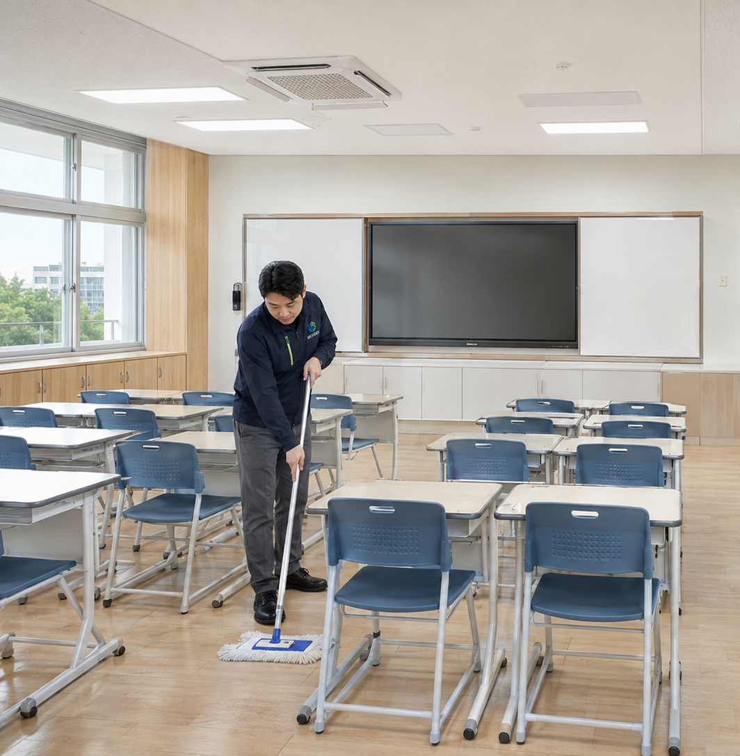 교육시설 청소